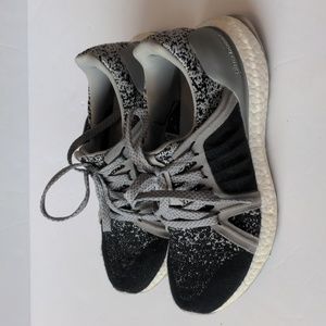 Adidas X Stella McCartney Ultra Boost Athletic Shoes Sneakers Gray Black Sz 5.5